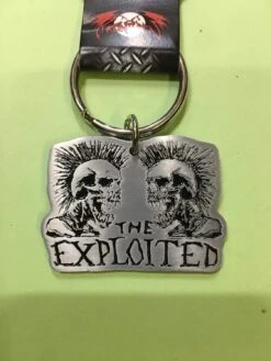 The Exploited - Metal Keyring — Inacoma -Inacoma Stores 00A7482E 0865 4ADE B51A C107D8D4D54C
