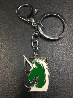 Attack On Titans - Military Metal Keyring — Inacoma