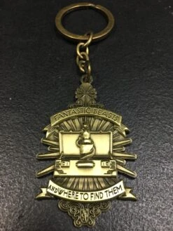 Fantastic Beasts And Where To Find Them - American Division Metal Keyring — Inacoma