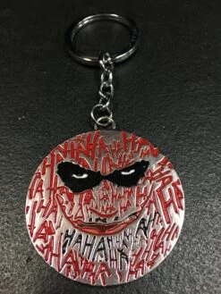 Joker - HAHA! Metal Keyring — Inacoma