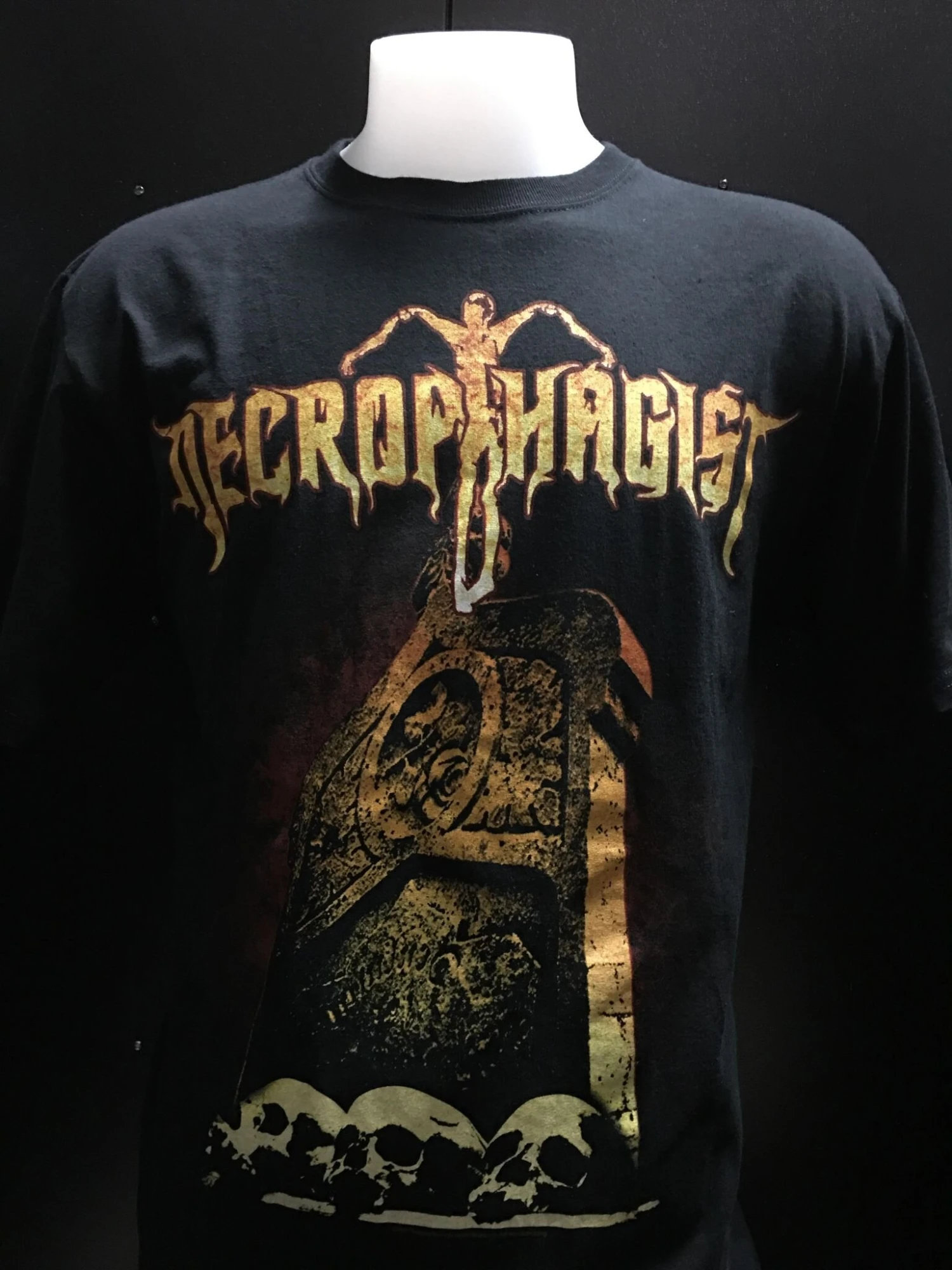 Necrophagist - Tomb T Shirt — Inacoma 3 Necrophagist - Tomb T Shirt — Inacoma