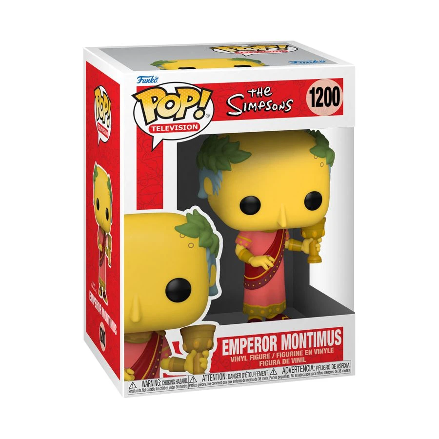 The Simpsons - Emperor Montimus Funko Pop! Vinyl 1200 — Inacoma 3 The Simpsons - Emperor Montimus Funko Pop! Vinyl 1200 — Inacoma