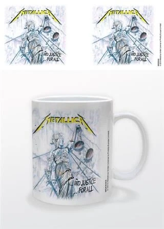 METALLICA - AND JUSTICE FOR ALL MUG — Inacoma 3 METALLICA - AND JUSTICE FOR ALL MUG — Inacoma