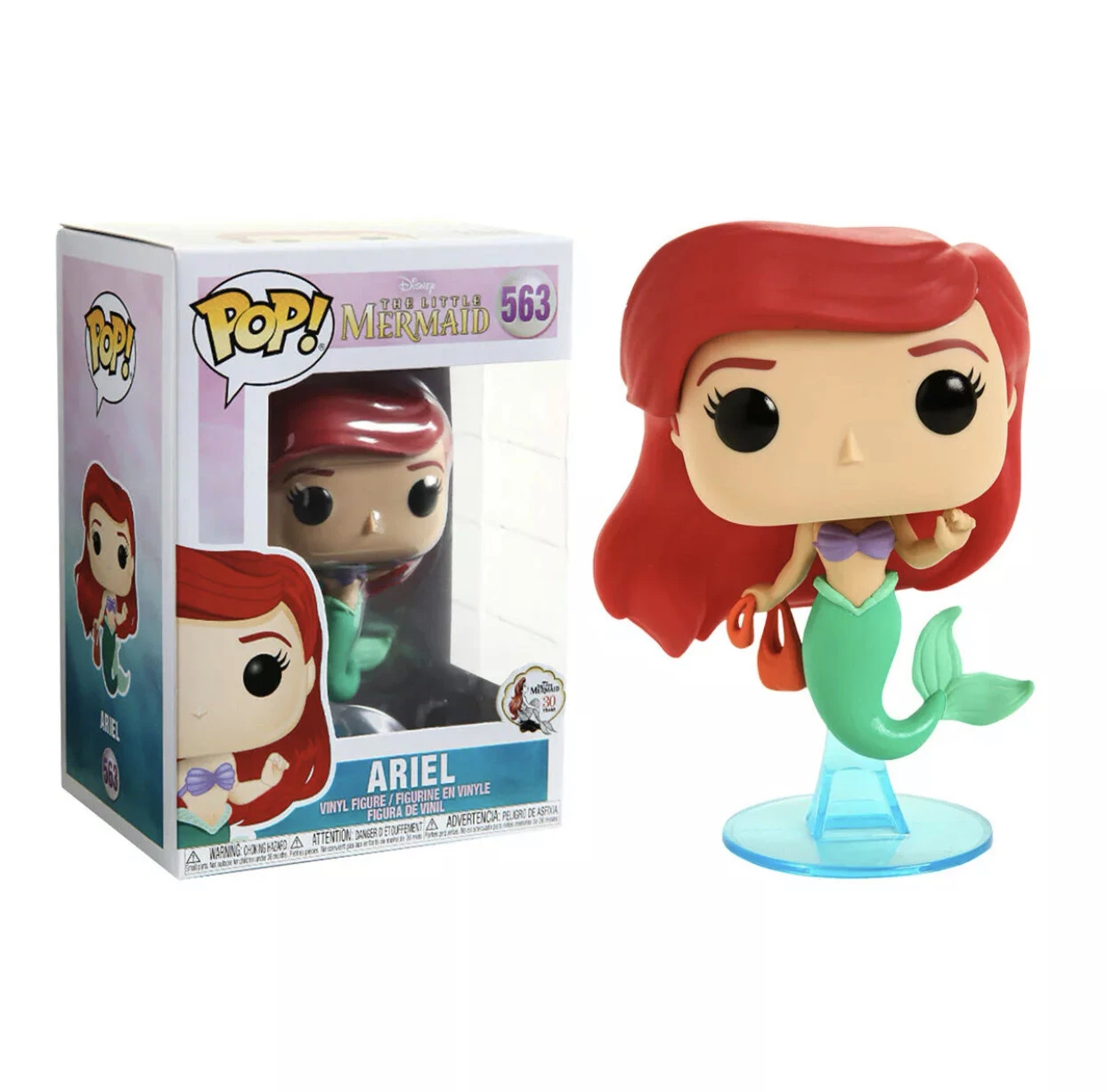 The Little Mermaid - Ariel With Bag Funko Pop! Vinyl 563 — Inacoma 3 The Little Mermaid - Ariel With Bag Funko Pop! Vinyl 563 — Inacoma