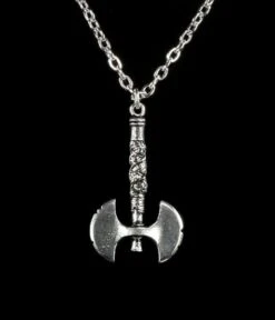 Alchemy Double Axe Pendant — Inacoma