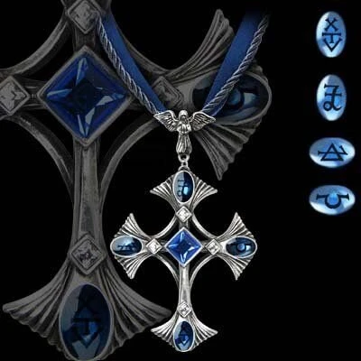 Alchemy Elementary Crux Angelicus Pendant — Inacoma 3 Alchemy Elementary Crux Angelicus Pendant — Inacoma
