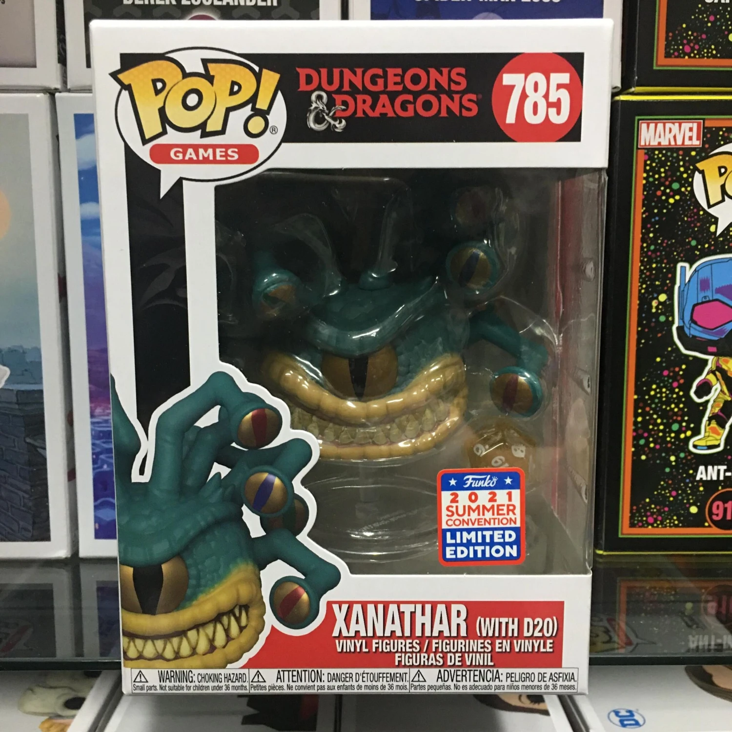 Dungeons & Dragons - Xanathar Metallic SDCC 2021 US Exc, Funko Pop! & Dice 785 — Inacoma 4 Dungeons & Dragons - Xanathar Metallic SDCC 2021 US Exc, Funko Pop! & Dice 785 — Inacoma - Image 2