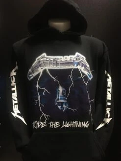 METALLICA - RIDE THE LIGHTNING HOODIE — Inacoma