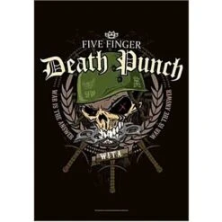 FIVE FINGER DEATH PUNCH TEXTILE POSTER - ARMY — Inacoma