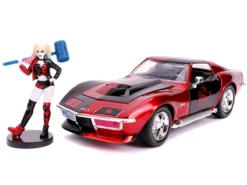 Batman - Harley Quinn 69 Corvette 1:24 Scale Hollywood Ride — Inacoma