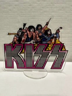Kiss - Acrylic Stand - Cake Topper / Desk Stand — Inacoma