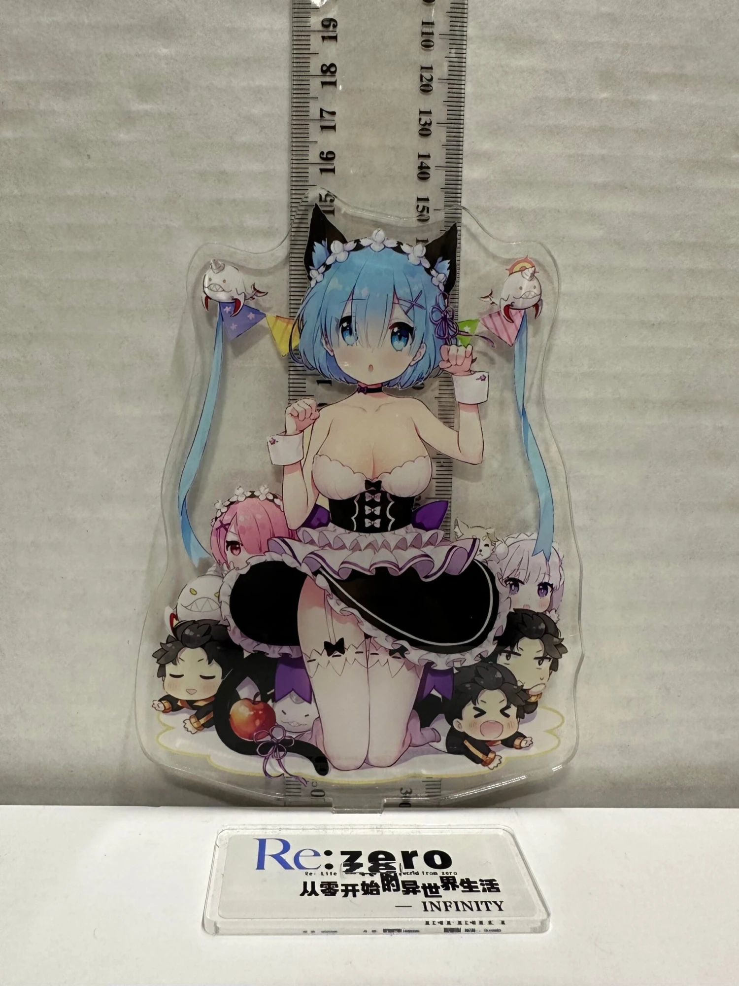 RE:ZERO INFINITY - Acrylic Stand - Cake Topper / Desk Stand — Inacoma 4 RE:ZERO INFINITY - Acrylic Stand - Cake Topper / Desk Stand — Inacoma - Image 2