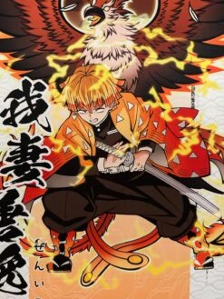 Demon Slayer Zenitsu Agatsuma - TEXTILE SCROLL POSTERS — Inacoma 11 Demon Slayer Zenitsu Agatsuma - TEXTILE SCROLL POSTERS — Inacoma -Inacoma Stores 341497181 609774551191617 166911275656155330 n