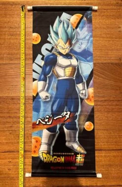 DRAGON BALL SUPER SUPER SAIYAN VEGETA GOD - TEXTILE SCROLL POSTERS — Inacoma -Inacoma Stores 341514093 209949861755128 8446978513153607992 n