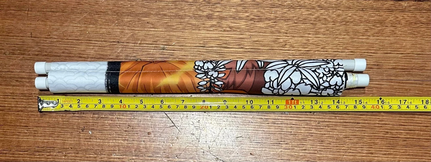 Demon Slayer Zenitsu Agatsuma - TEXTILE SCROLL POSTERS — Inacoma 6 Demon Slayer Zenitsu Agatsuma - TEXTILE SCROLL POSTERS — Inacoma - Image 4