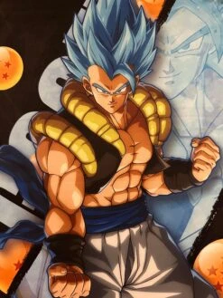 DRAGO BALL SUPER Super Gogeta God - TEXTILE SCROLL POSTERS — Inacoma -Inacoma Stores 341640213 239469135402990 4061193785173837344 n