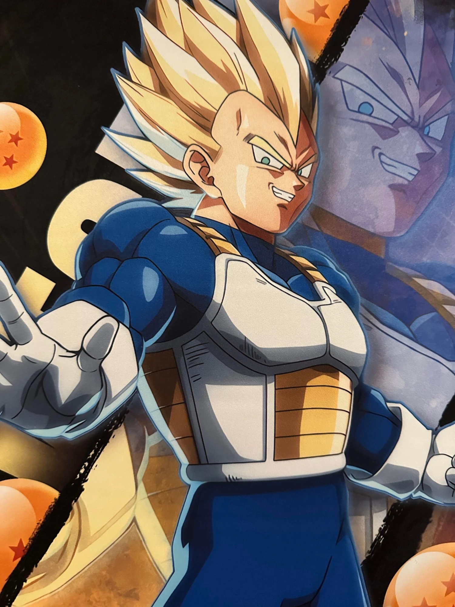 DRAGO BALL SUPER Super Saiyan Vegeta - TEXTILE SCROLL POSTERS — Inacoma 4 DRAGO BALL SUPER Super Saiyan Vegeta - TEXTILE SCROLL POSTERS — Inacoma - Image 2