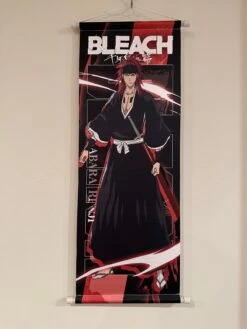 BLEACH Renji Abarai - TEXTILE SCROLL POSTERS — Inacoma