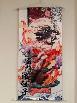 Demon Slayer Nezuko Kamado - TEXTILE SCROLL POSTERS — Inacoma -Inacoma Stores 343318171 2336874823159938 4326985430725500697 n