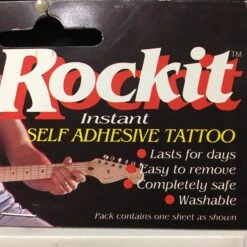 ROCKIT Temporary Tattoo Waterproof Sex Pistols 1979 (Removable) VINTAGE — Inacoma -Inacoma Stores 3FD04617 0EF5 49A8 990E 38001CBC57D3