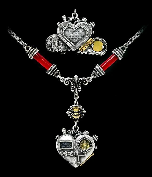 Alchemy Corvus Machina Pendant — Inacoma 3 Alchemy Corvus Machina Pendant — Inacoma