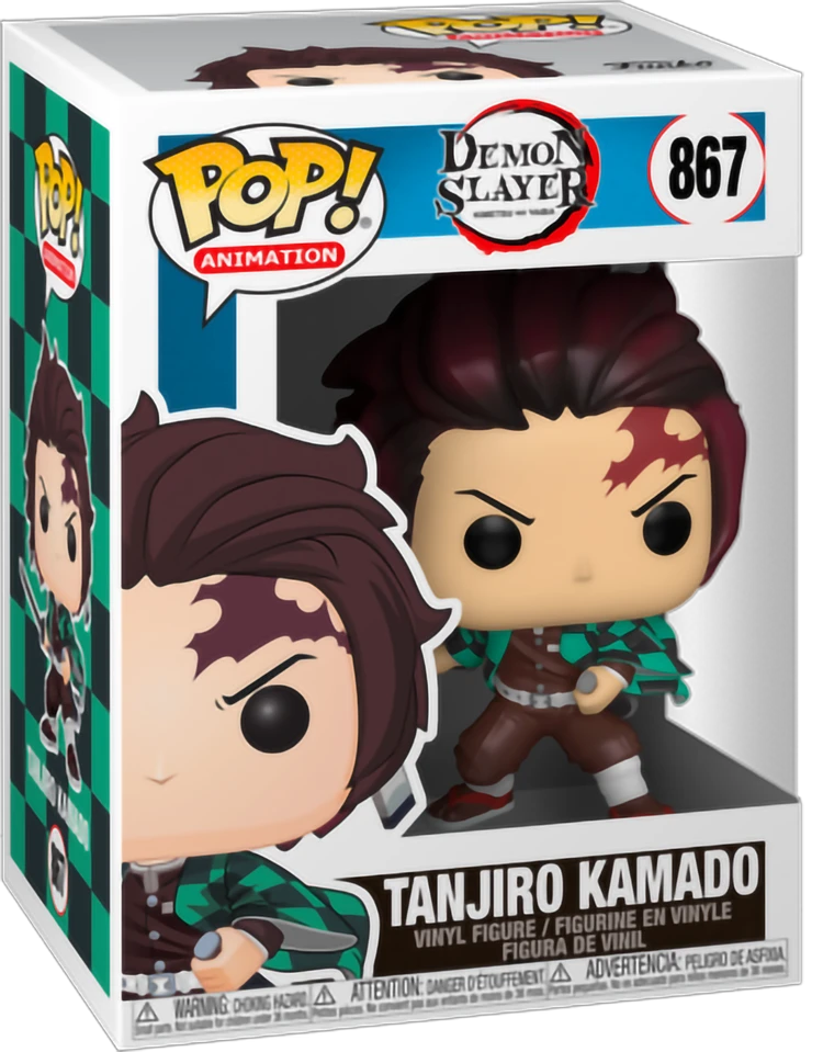 Demon Slayer - Tanjiro Kamado Funko Pop! Vinyl 874 — Inacoma 3 Demon Slayer - Tanjiro Kamado Funko Pop! Vinyl 874 — Inacoma