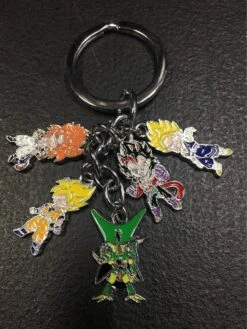 Dragon Ball Z - Mini Characters Metal Keyring — Inacoma
