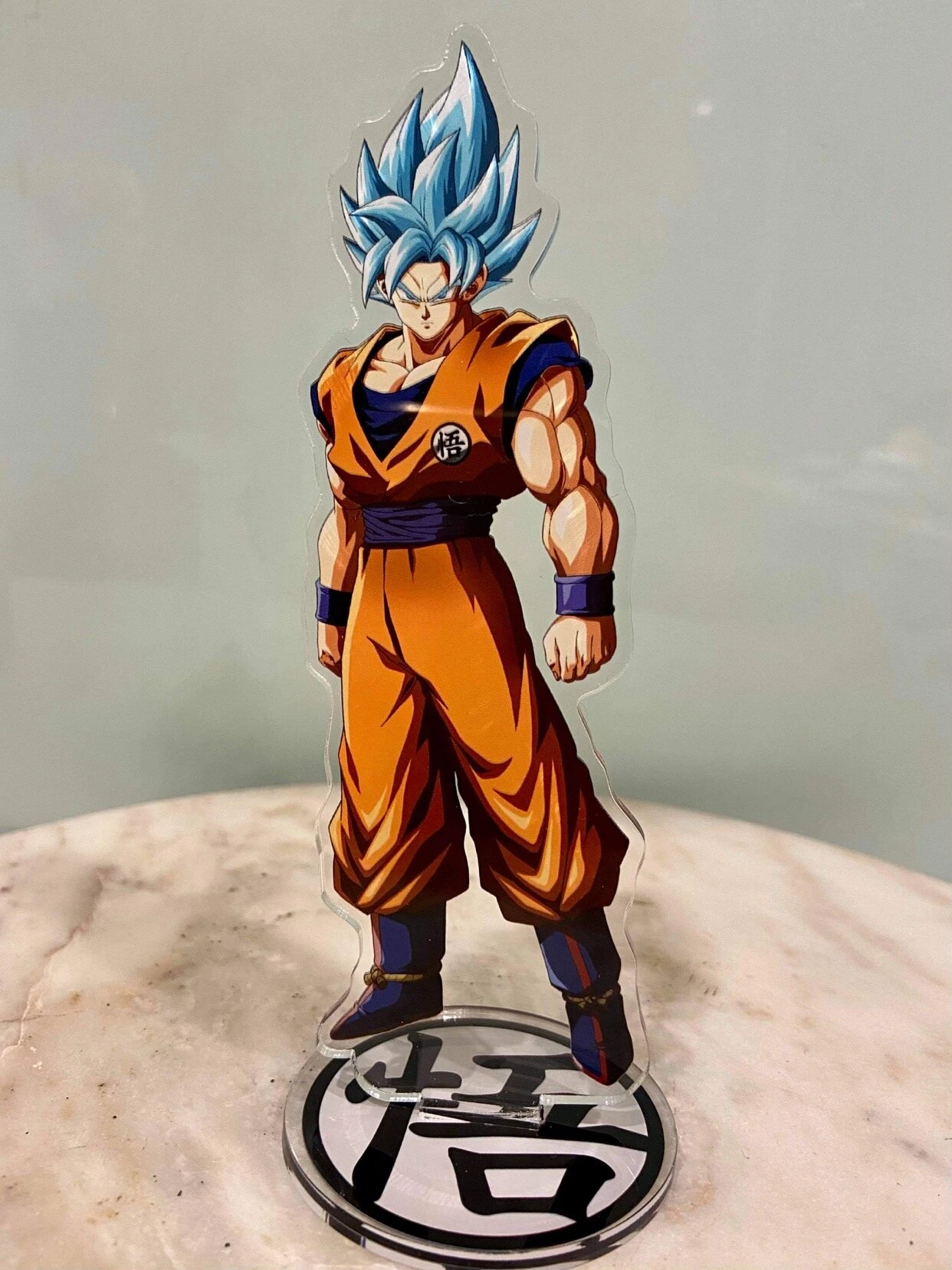 Dragonball Super Amine Goku -Acrylic Stand - Cake Topper / Desk Stand — Inacoma 3 Dragonball Super Amine Goku -Acrylic Stand - Cake Topper / Desk Stand — Inacoma