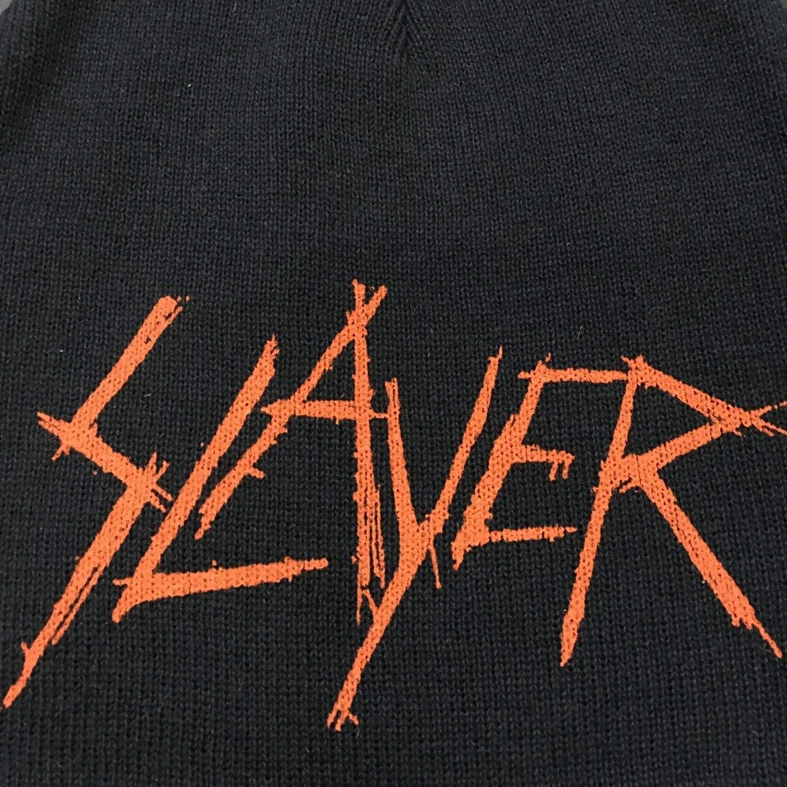 Slayer (Logo) Double Printed Beanie — Inacoma 4 Slayer (Logo) Double Printed Beanie — Inacoma - Image 2