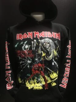 IRON MAIDEN - NUMBER OF THE BEAST HOODIE — Inacoma