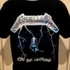 METALLICA - RIDE THE LIGHTNING T SHIRT — Inacoma