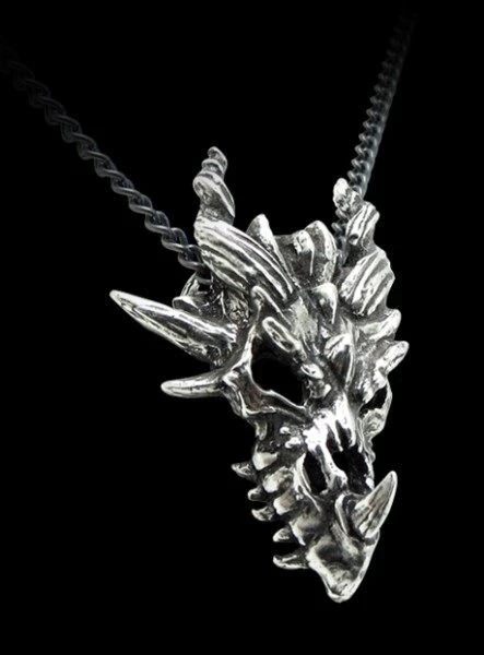Alchemy Dragon Skull Pendant — Inacoma 3 Alchemy Dragon Skull Pendant — Inacoma