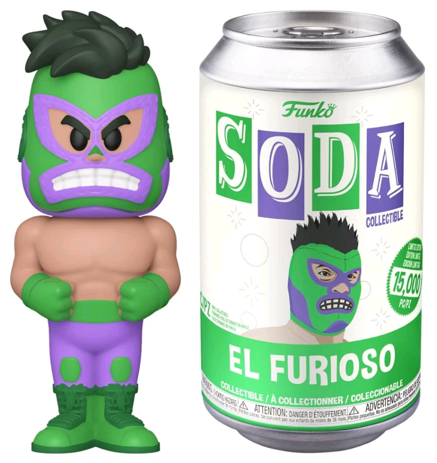 Hulk - Hulk Luchadore Vinyl Soda — Inacoma 3 Hulk - Hulk Luchadore Vinyl Soda — Inacoma