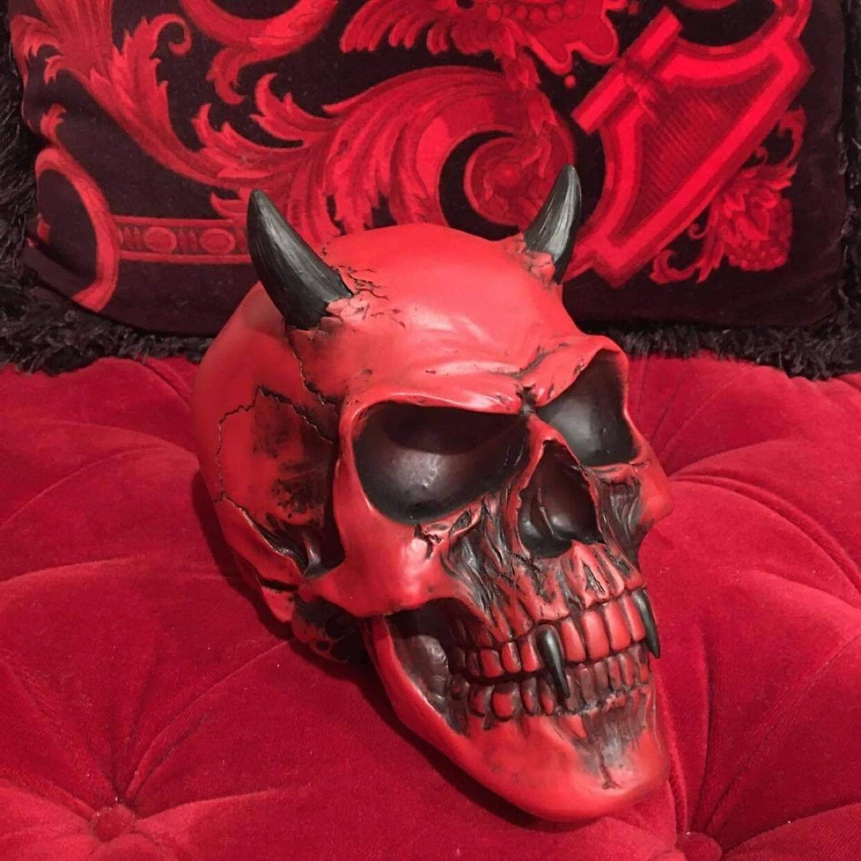 Alchemy Crimson Demon Skull — Inacoma 4 Alchemy Crimson Demon Skull — Inacoma - Image 2