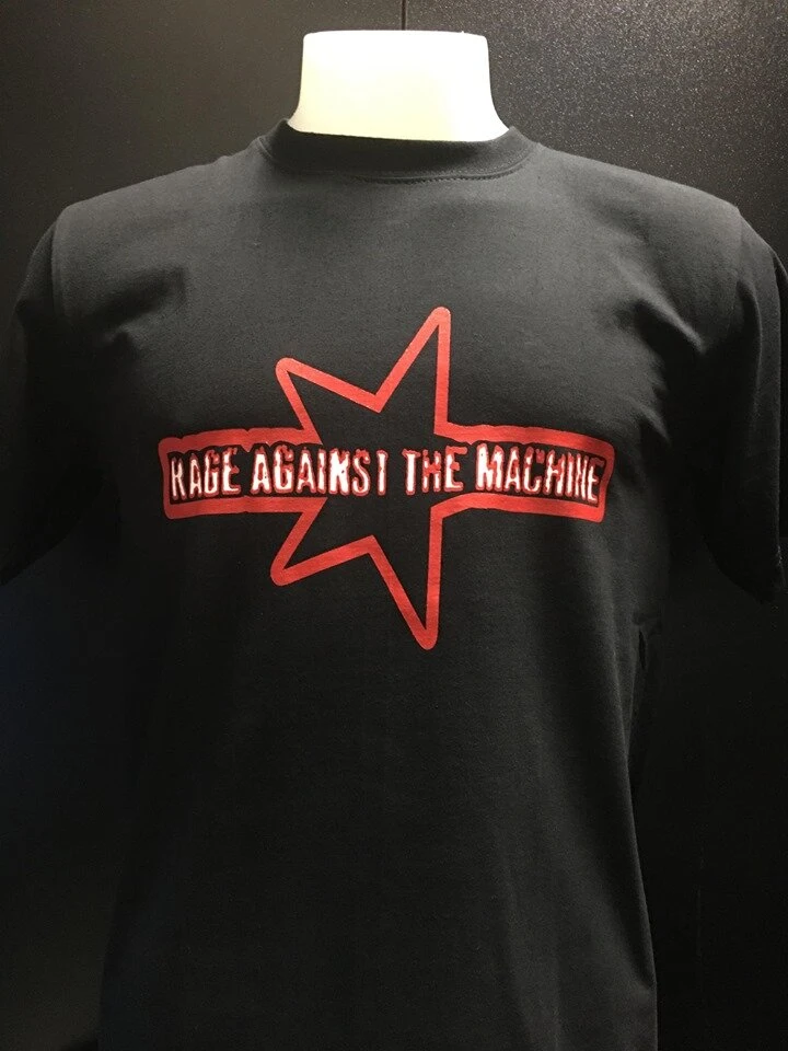 RAGE AGAINST THE MACHINE - BATTLE OF LOS ANGELES TOUR 99 T SHIRT — Inacoma 3 RAGE AGAINST THE MACHINE - BATTLE OF LOS ANGELES TOUR 99 T SHIRT — Inacoma