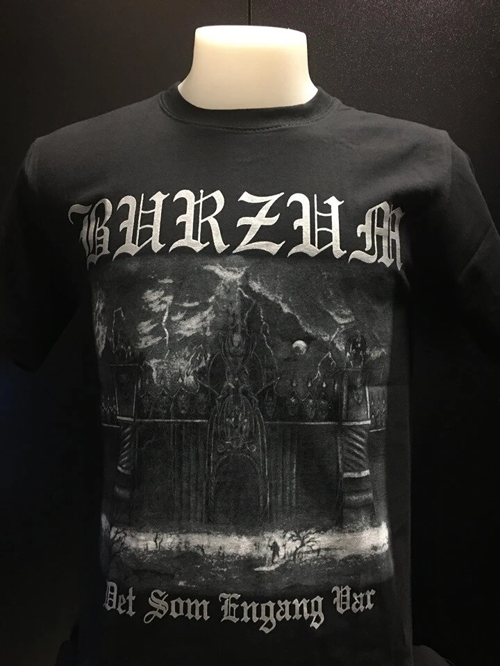 BURZUM - DET SOM ENGANG VAR T SHIRT — Inacoma 3 BURZUM - DET SOM ENGANG VAR T SHIRT — Inacoma