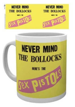 SEX PISTOLS - NEVER MIND THE BOLLOCKS MUG — Inacoma