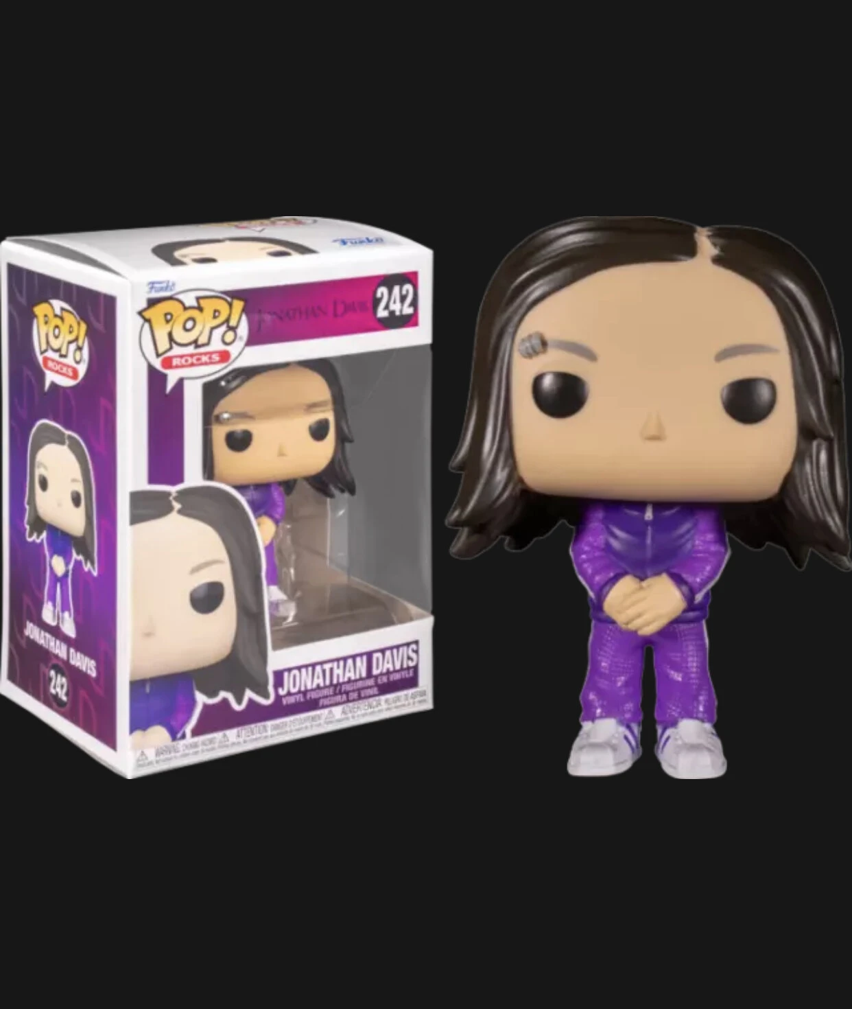 Korn - Jonathan Davis Funko Pop! Vinyl 242 — Inacoma 3 Korn - Jonathan Davis Funko Pop! Vinyl 242 — Inacoma