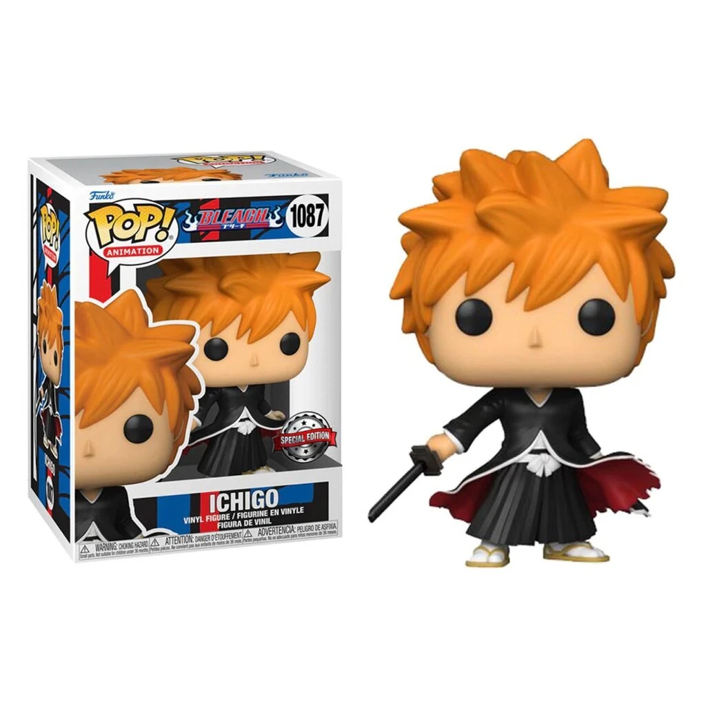 Bleach - Ichigo US Exclusive Funko Pop! Vinyl 1087 — Inacoma 3 Bleach - Ichigo US Exclusive Funko Pop! Vinyl 1087 — Inacoma