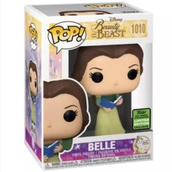 Beauty And The Beast - Belle Green Dress W/ Book ECCC 2021 Exclusive Pop! Vinyl — Inacoma