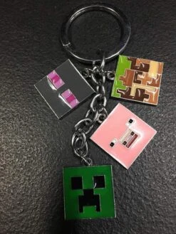 Minecraft - Characters Keyring — Inacoma