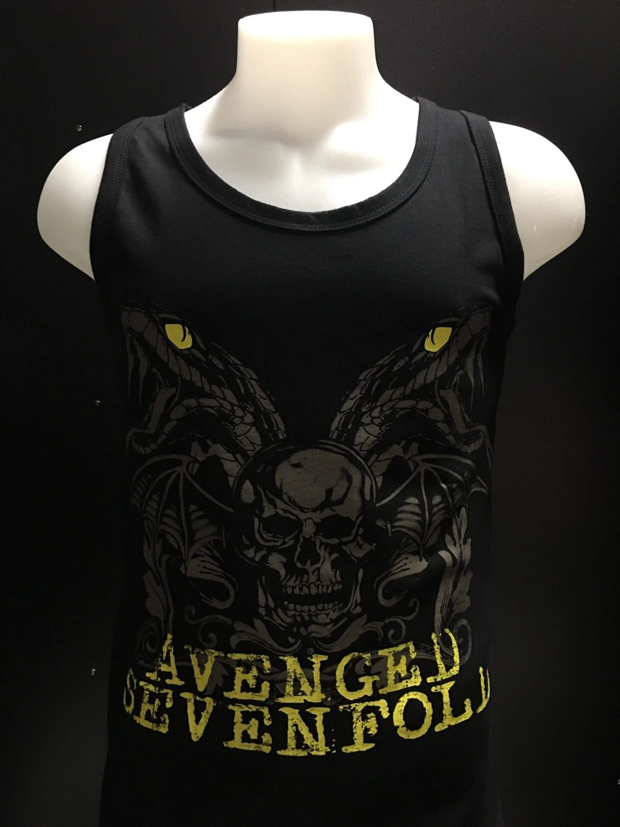 Avenged Sevenfold - Snake Eyes Tank Top — Inacoma 3 Avenged Sevenfold - Snake Eyes Tank Top — Inacoma