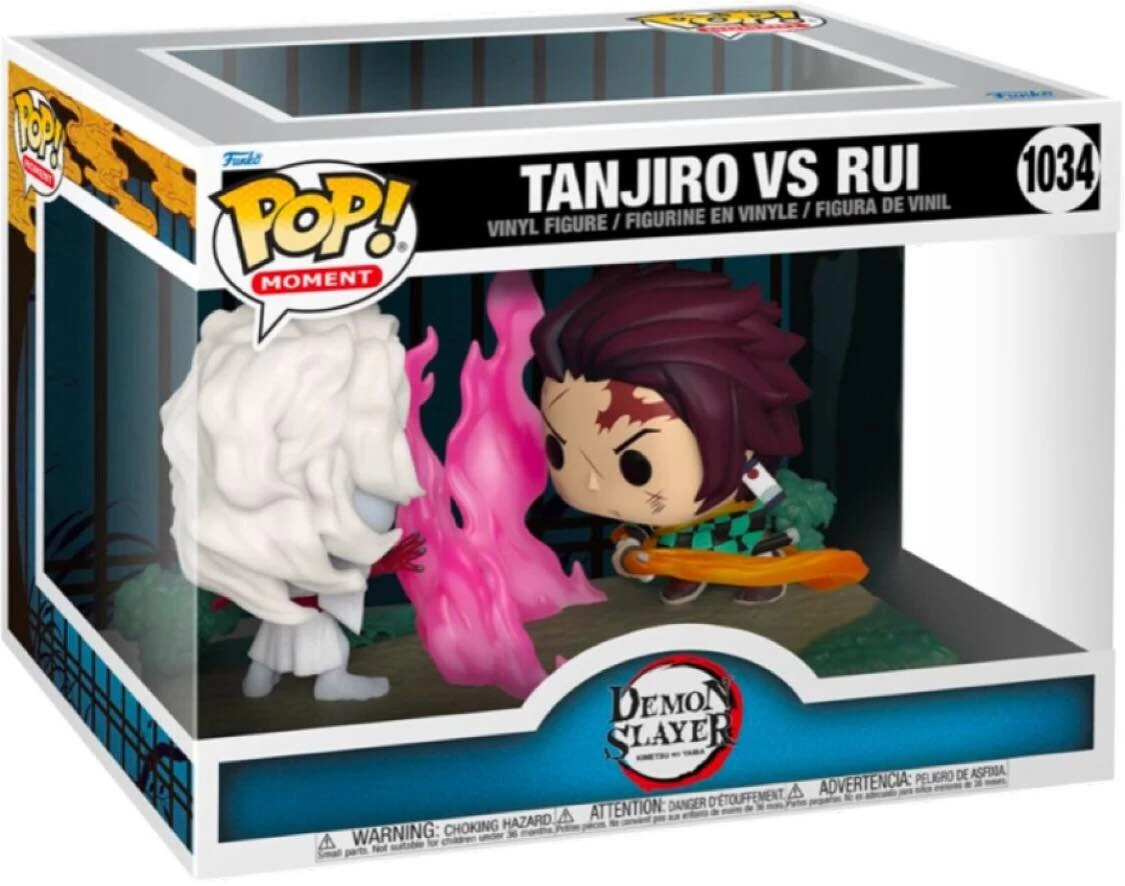 Demon Slayer - Tanjiro Vs Rui Movie Moment Funko Pop! Vinyl 1034 — Inacoma 3 Demon Slayer - Tanjiro Vs Rui Movie Moment Funko Pop! Vinyl 1034 — Inacoma