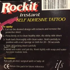 ROCKIT Temporary Tattoo Waterproof Judas Priest 1993 (Removable) VINTAGE — Inacoma -Inacoma Stores EB1A0D93 FE31 4F77 9C2E 1026FBBE938A