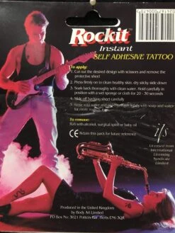 ROCKIT Temporary Tattoo Waterproof Sex Pistols 1979 (Removable) VINTAGE — Inacoma -Inacoma Stores EEED99C5 B6D9 4BAC B107 0D10FCD29086