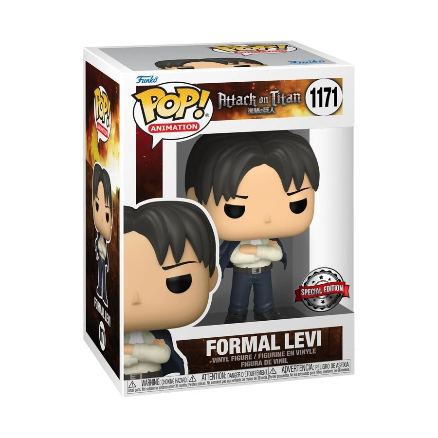 Attack On Titan - Formal Levi US Exclusive Funko Pop! Vinyl 1171 — Inacoma 3 Attack On Titan - Formal Levi US Exclusive Funko Pop! Vinyl 1171 — Inacoma