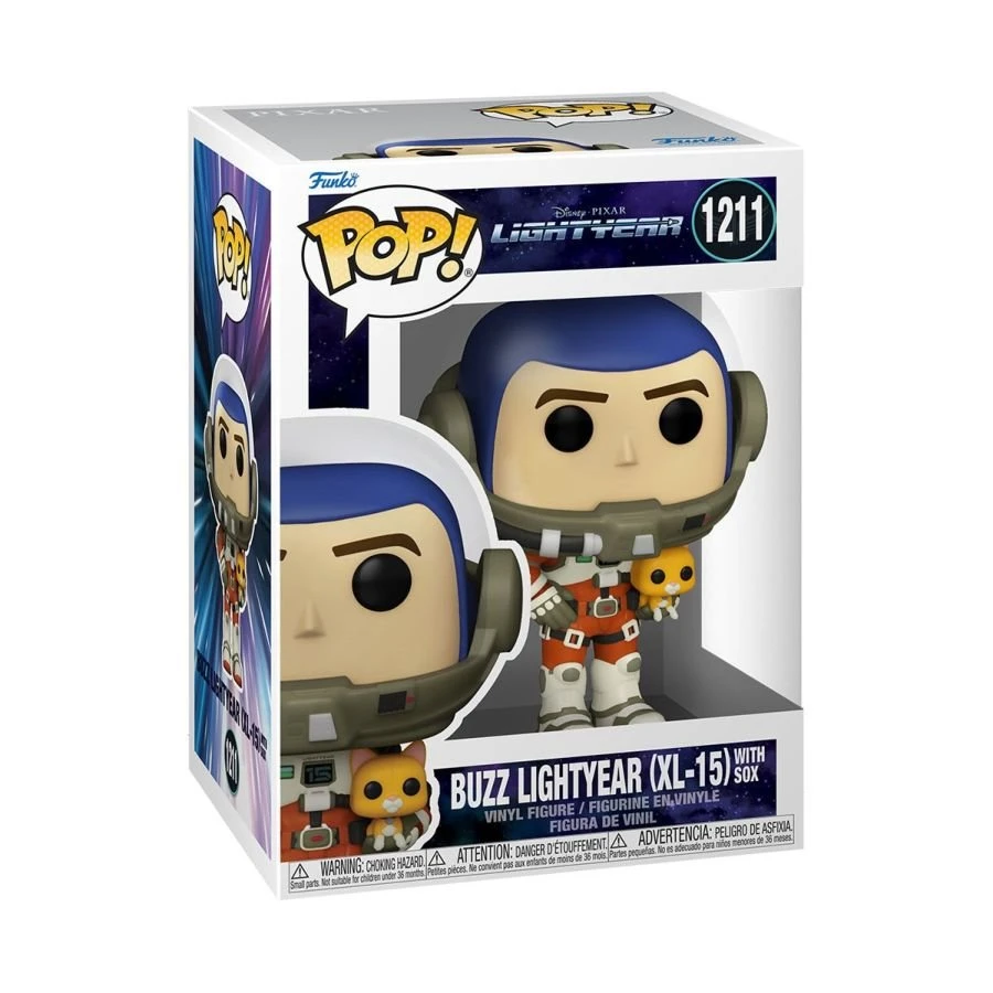 Lightyear (2022) - Buzz Lightyear XL-15 With Sox Funko Pop! Vinyl 1211 — Inacoma 3 Lightyear (2022) - Buzz Lightyear XL-15 With Sox Funko Pop! Vinyl 1211 — Inacoma