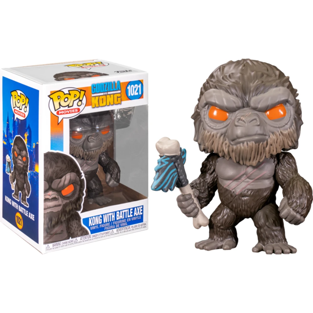 Godzilla Vs Kong - Kong With Battle Axe Pop! Vinyl 1021 — Inacoma 3 Godzilla Vs Kong - Kong With Battle Axe Pop! Vinyl 1021 — Inacoma