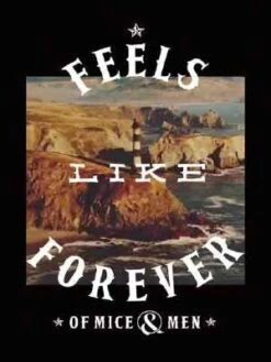 OF MICE AND MEN TEXTILE POSTER - FEELS LIKE FOREVER — Inacoma