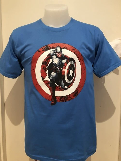 CAPTAIN AMERICA - SHIELD LIGHT BLUE — Inacoma 3 CAPTAIN AMERICA - SHIELD LIGHT BLUE — Inacoma